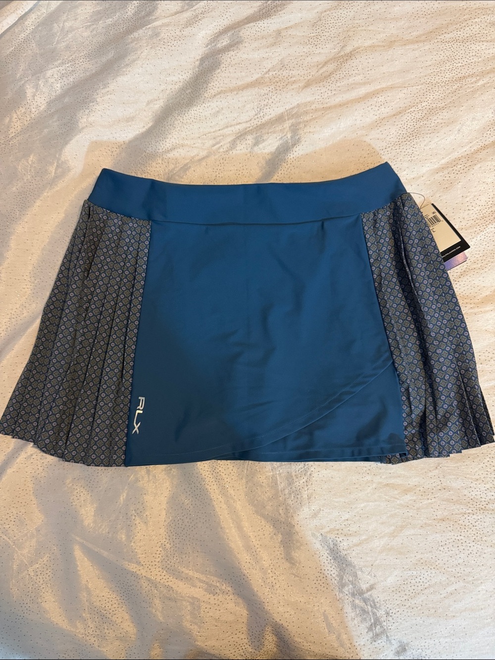 Ralph Lauren RLX Women’s Pleated Tennis Skort Size L Retail $168